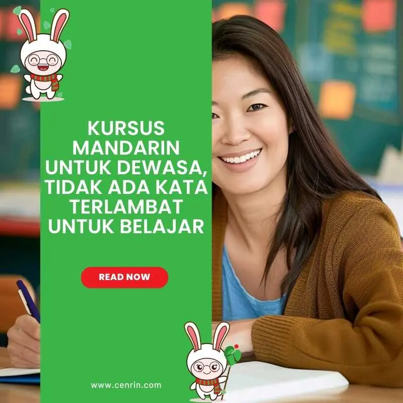 Kursus Mandarin untuk Dewasa, Tidak Ada Kata Terlambat untuk Belajar