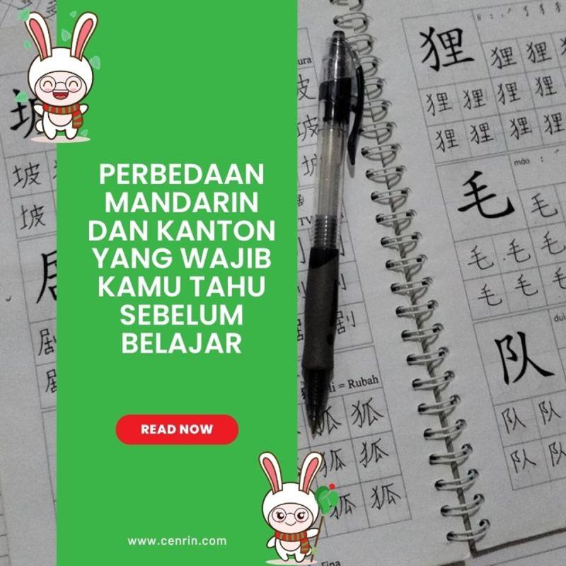 Perbedaan Mandarin dan Kanton yang Wajib Kamu Tahu Sebelum Belajar