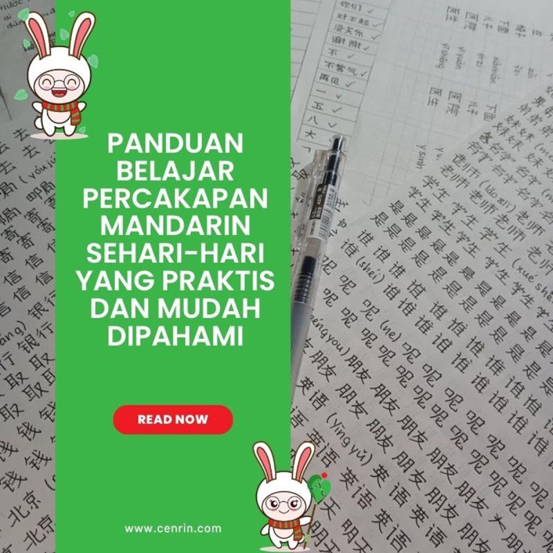 Panduan Belajar Percakapan Mandarin Sehari-hari yang Praktis dan Mudah Dipahami