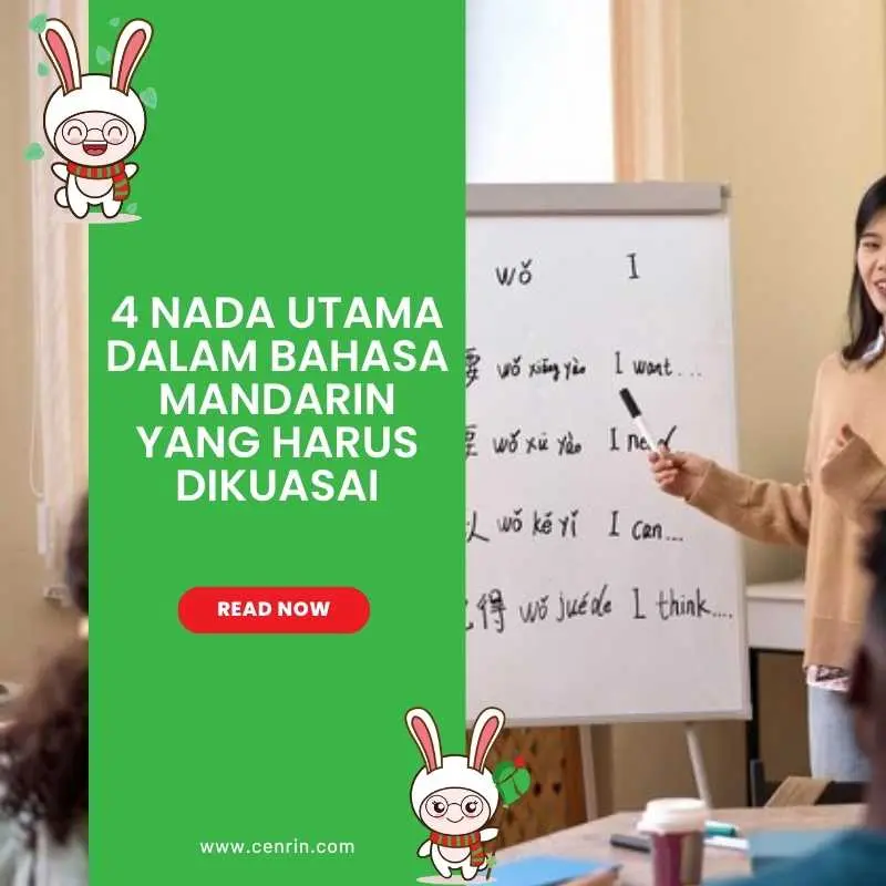 4 Nada Utama dalam Bahasa Mandarin yang Harus Dikuasai