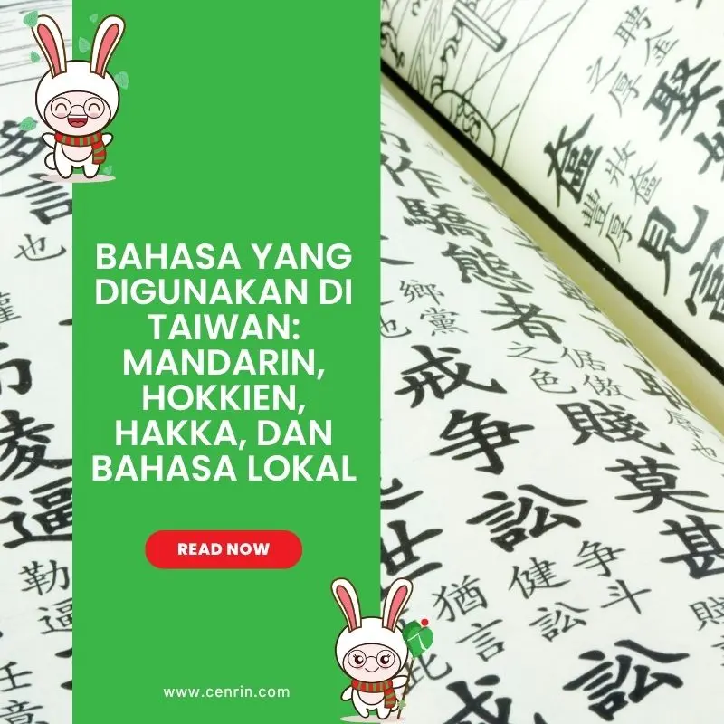 Bahasa yang Digunakan di Taiwan Mandarin, Hokkien, Hakka, dan Bahasa Lokal